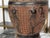Metal Mid 20th Century Asian Midcentury Bronze Urn-Shaped Table Lamps with Rooster and Meander - Pair For Sale - Image 7 of 9