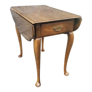 Statton Trutype Walnut Pembroke Drop-Leaf Table