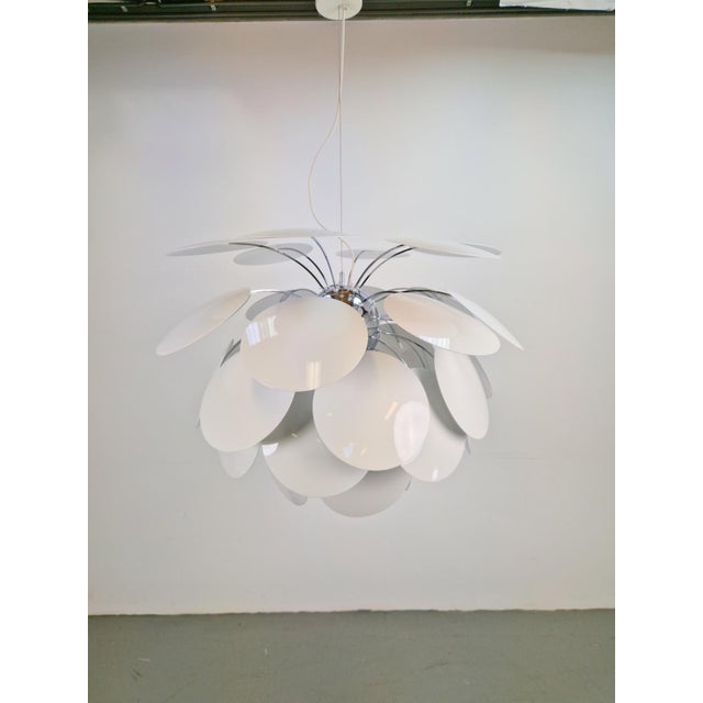 2000 - 2009 White Discocó Pendant Lamp by Christophe Mathieu for Marset, 2000s For Sale - Image 5 of 18