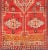 Large Vintage Moroccan Gallery Rug With Tribal Design in Red, Ivory and Orange For Sale - Image 4 of 13