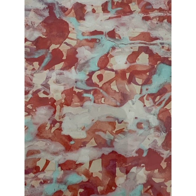 Pink Dominick Turturro Painting, Framed For Sale - Image 8 of 10