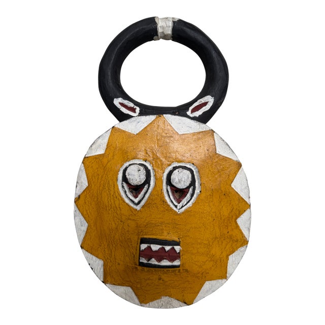 African Baule Goli Ceremonial Mask For Sale