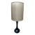 Long Neck Deep Blue Table Lamp For Sale