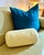 Outdoors and Indoors Contemporary Pastel Yellow Cylinder Pillows, by Arlene Angard, Set of 2 For Sale - Image 10 of 10