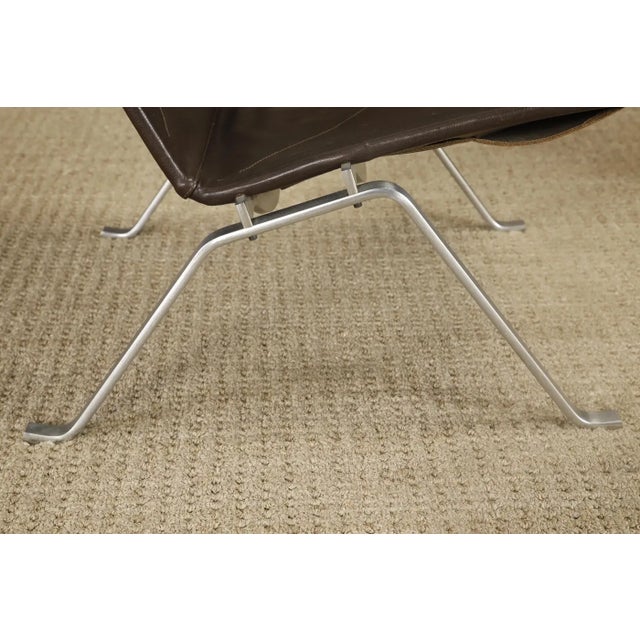 Early Production 'Pk-22' Lounge Chair by Poul Kjærholm for Ekc, Double-Signed For Sale - Image 17 of 18