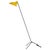 Vv cinquanta floor lamp. Design by vittoriano viganò. This version is with yellow lacquered reflector and black frame. The...