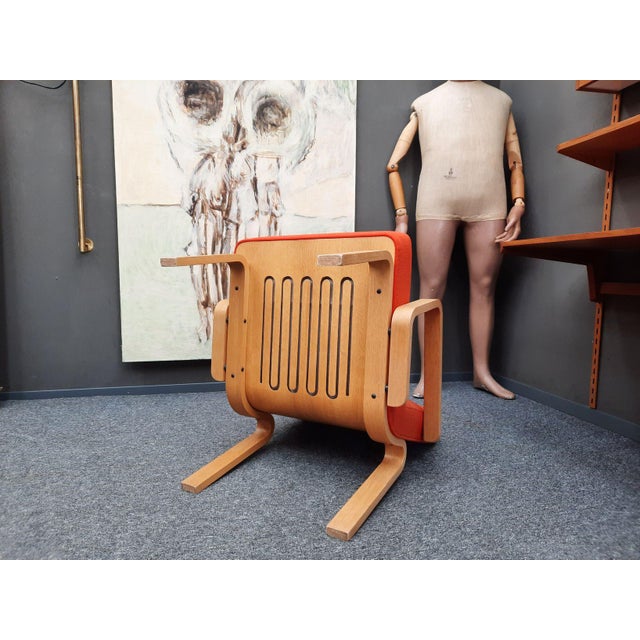 Vintage Lounge Chair by Rud Thygesen & Johnny Sørensen for Magnus Olesen, 1970s For Sale - Image 10 of 11