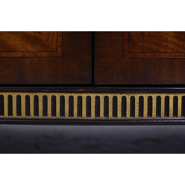 Ej Victor Mahogany Sideboard W. Lion Head Pulls For Sale - Image 10 of 18