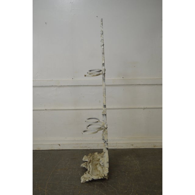 Antique 19th Century Victorian Cast Iron Hall Stand For Sale - Image 10 of 10