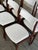 1960s Rosewood Dining Chairs in Style of Erik Buch Mid-Century Modern Sculptural Seating Set of 6 Denmark 1960s For Sale - Image 5 of 13