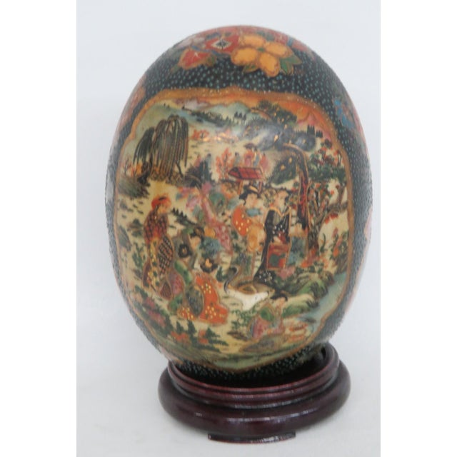 This beautiful Decorative Egg is made of porcelain. This stunning egg presents a lovely Japanese style design; it features...