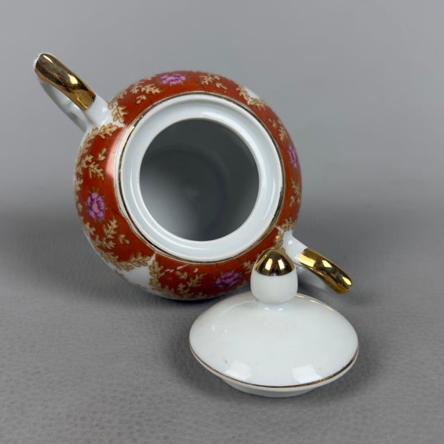 Vintage Finest Porcelain Tea Coffee Service for Nine People, Set of 19 For Sale - Image 9 of 11