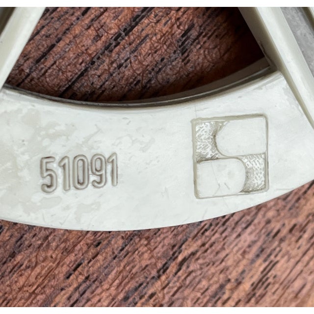 Mid-Century Space Age German Glass Pendant Lamp from Staff, 1970s For Sale - Image 16 of 18