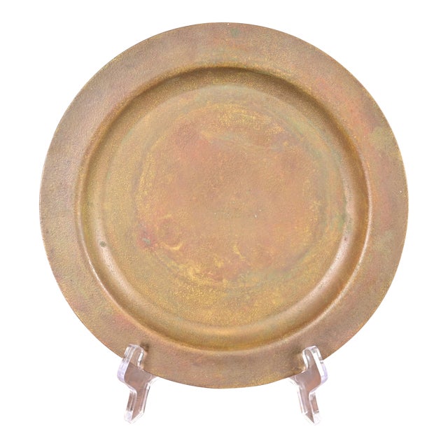 Tiffany Studios New York Bronze Charger Plate or Tray For Sale
