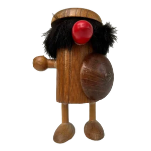 Mid 20th Century Wooden Kreiss Corp Viking Figurine