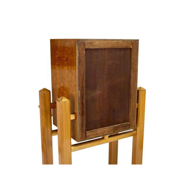 French Art Deco Style Secretaire, 1980s For Sale - Image 6 of 9