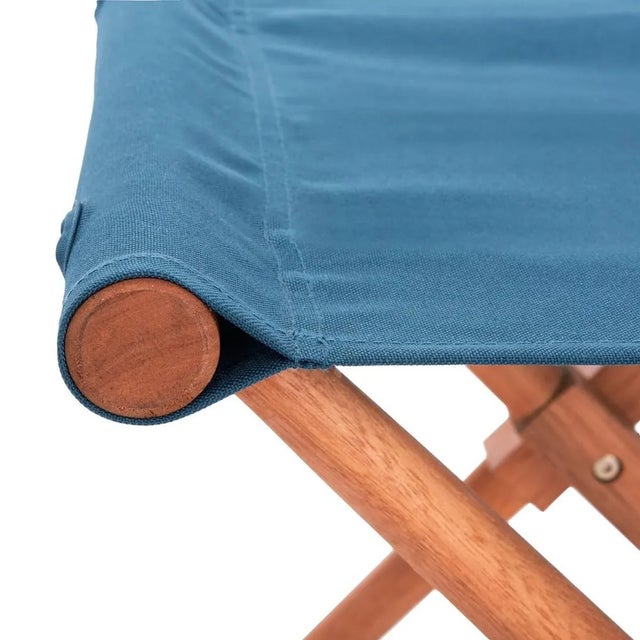 Breanne Stool, Set of 2 - Natural/Navy For Sale - Image 4 of 7