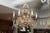 1930s Genovese Two-Tone Giltwood & Crystal Chandelier, Italy For Sale - Image 14 of 17