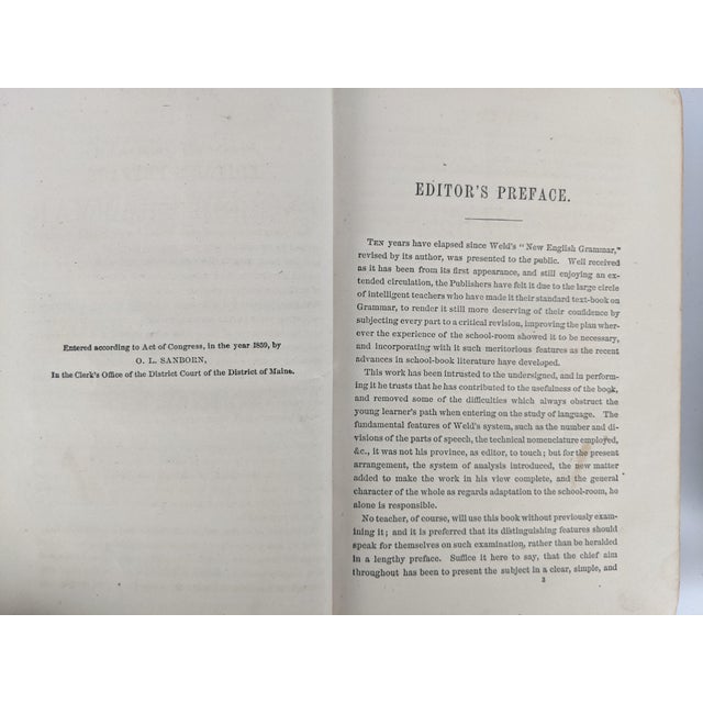 Antique American School Books, 1831–1876, Set of 4 For Sale - Image 17 of 18