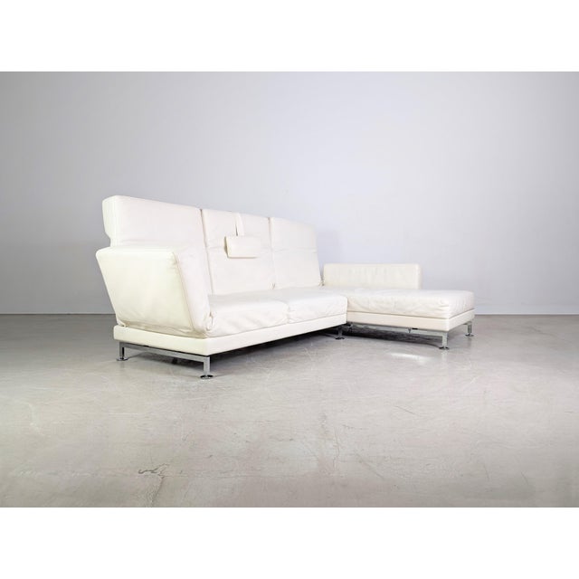 Moule Corner Sofa in Leather from Brühl For Sale - Image 6 of 15