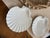 Ceramic Vintage Scalloped Seashell Plates - Set of 4 For Sale - Image 7 of 7
