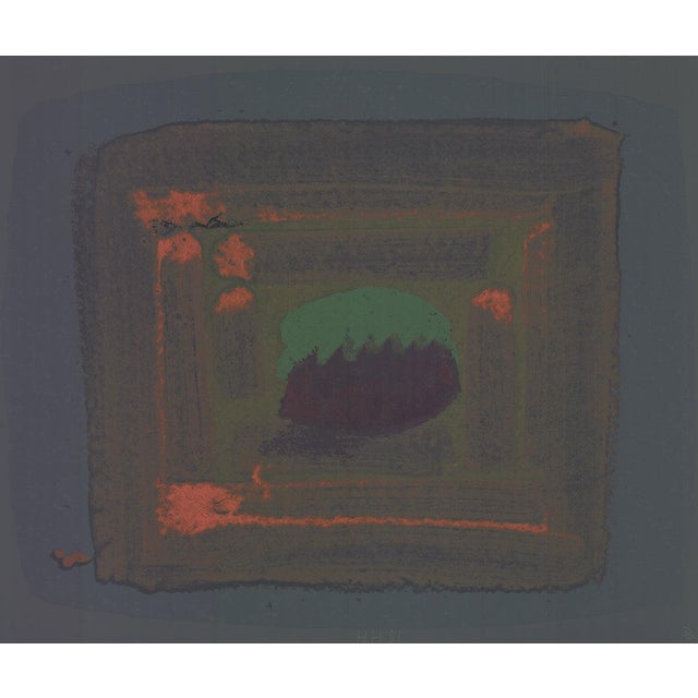 Artist: Howard Hodgkin Title: Tropical Fruit Year: 1981 Signed: Yes Medium: Serigraph Paper Size: 31 x 37 inches ( 79 x 94...