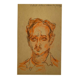 Alexandra Merker Portrait of Ben Wilson For Sale