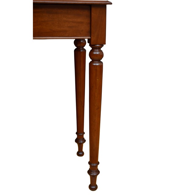 Figured Mahogany Console Table from Druce and Co., 1840 For Sale - Image 10 of 17