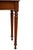 Figured Mahogany Console Table from Druce and Co., 1840 For Sale - Image 10 of 17