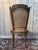 Brown Vintage Louis XVI Style Cane Chairs, 1970s, Set of 6 For Sale - Image 8 of 11