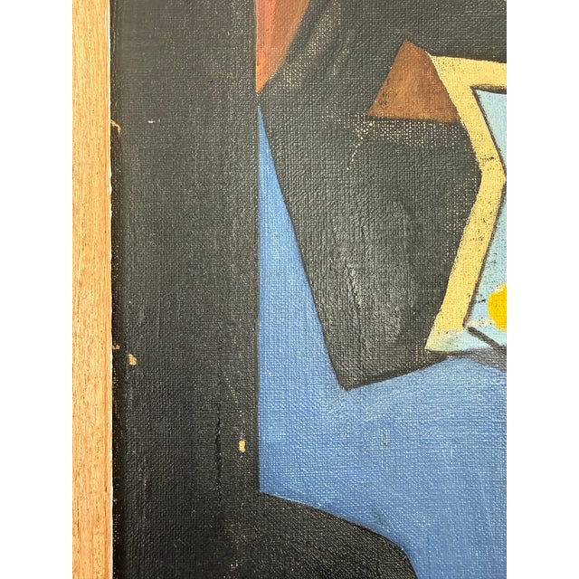Mid 20th Century Cubist Still Life With Fish For Sale In Boston - Image 6 of 9