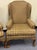 Queen Anne Late 20th Century Upholstered Wingback Chairs - A Pair For Sale - Image 3 of 12