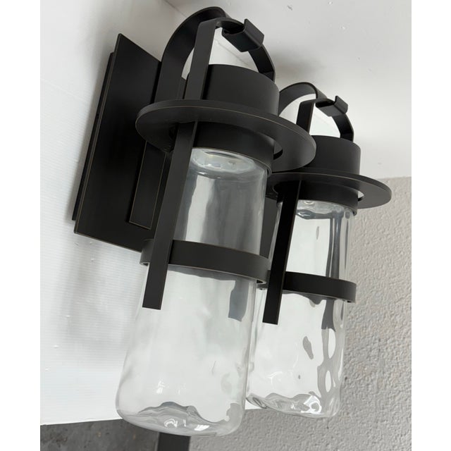 Modern Forms Balthus Large Outdoor Sconces, Pair For Sale - Image 4 of 12