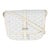 White Goyardine Canvas Belvedere II PM For Sale