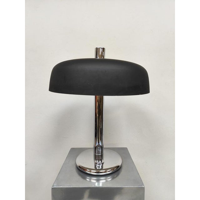 Vintage Table Lamp by F.W. Stahl for Hillebrand, 1970s For Sale - Image 4 of 6
