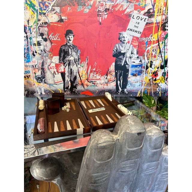 1970s Petite Dominoes and Checkers Travel Set With Case For Sale - Image 4 of 9