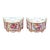 Antique 18th Century Paris Porcelain Bough or Bulb Flower Pots by the Queen's Factory, Rue Thiroux - A Pair For Sale