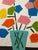 Abstract Floral Still Life / Modernist Still Life For Sale - Image 4 of 9
