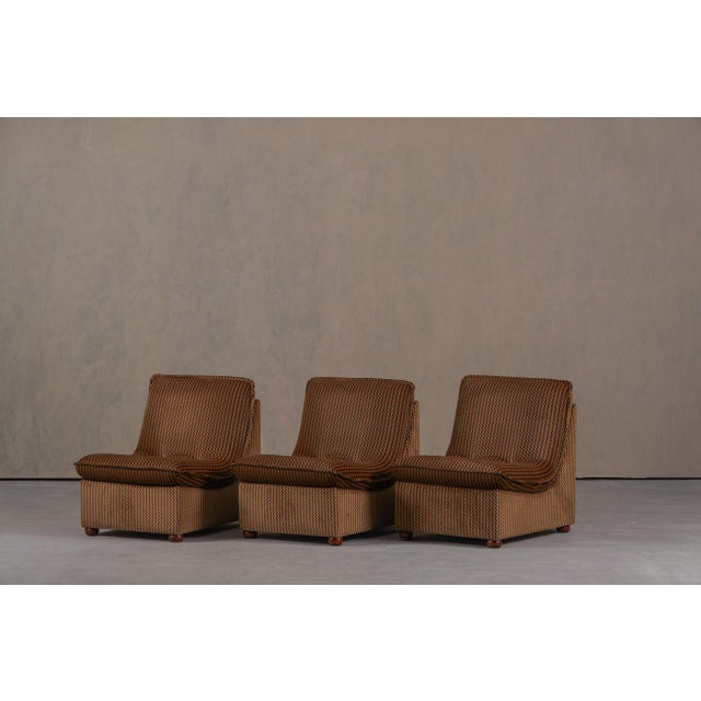 Vintage Modular Sofa and Table Set, Italy, 1970s, Set of 3 For Sale - Image 9 of 18