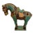 1970s Chinese Tang Dynasty Style Glazed Horse Figurine For Sale