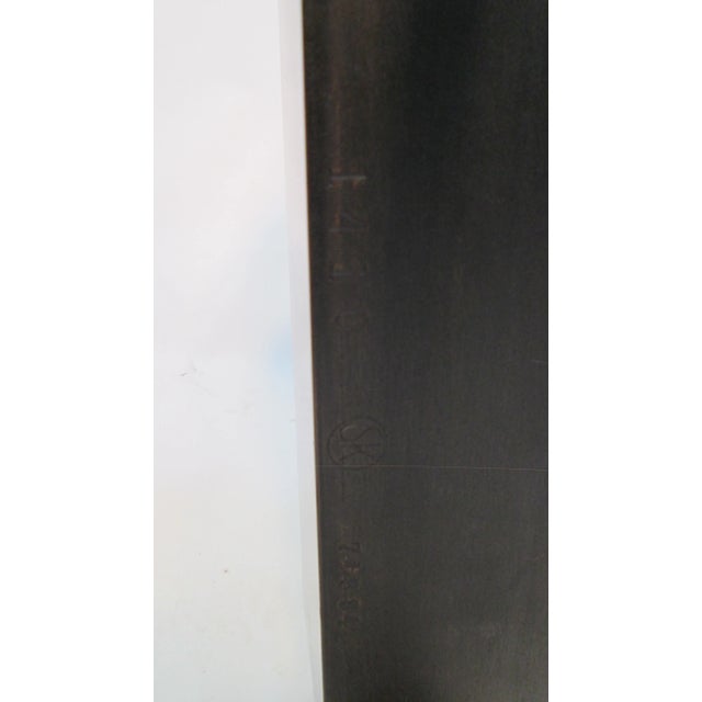 Burgundy 1940s Mahogany End Table by Schmieg and Kotzian For Sale - Image 8 of 10