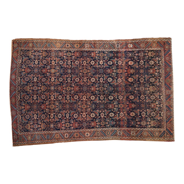 Antique Fine Malayer Rug - 4'5" X 6'8" For Sale