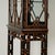 Vintage Chinese Chippendale Style Pagoda Glass Front Cabinet on Stand by Maitland Smith For Sale - Image 15 of 18