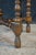Wood Antique Jacobean Style Walnut Burl Octagonal Parlor Side Accent Table For Sale - Image 7 of 15