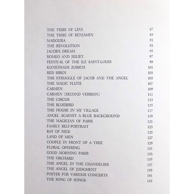 Vintage Mid 20th C. Marc Chagall Poster Lithographs - Set of 9 For Sale - Image 11 of 12