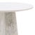 White Marble Bistro Table For Sale - Image 4 of 4