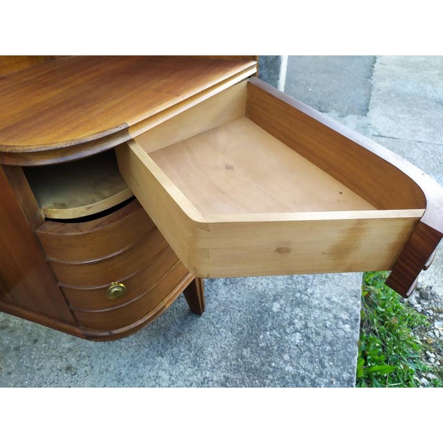 Vintage Wooden Headboard, 1960s For Sale - Image 4 of 18