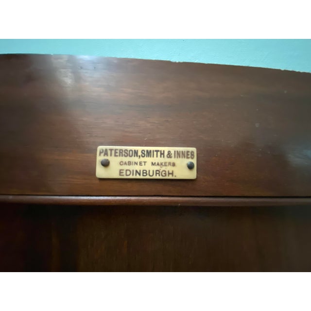 Circa 1920s Solid Wood Armoire For Sale - Image 4 of 5