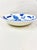 Late 20th Century Vintage Stoviglierie Blue and White Serving Bowl For Sale - Image 5 of 7