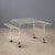 Plastic Vintage Acrylic Glass Bar Cart, 1960s For Sale - Image 7 of 7